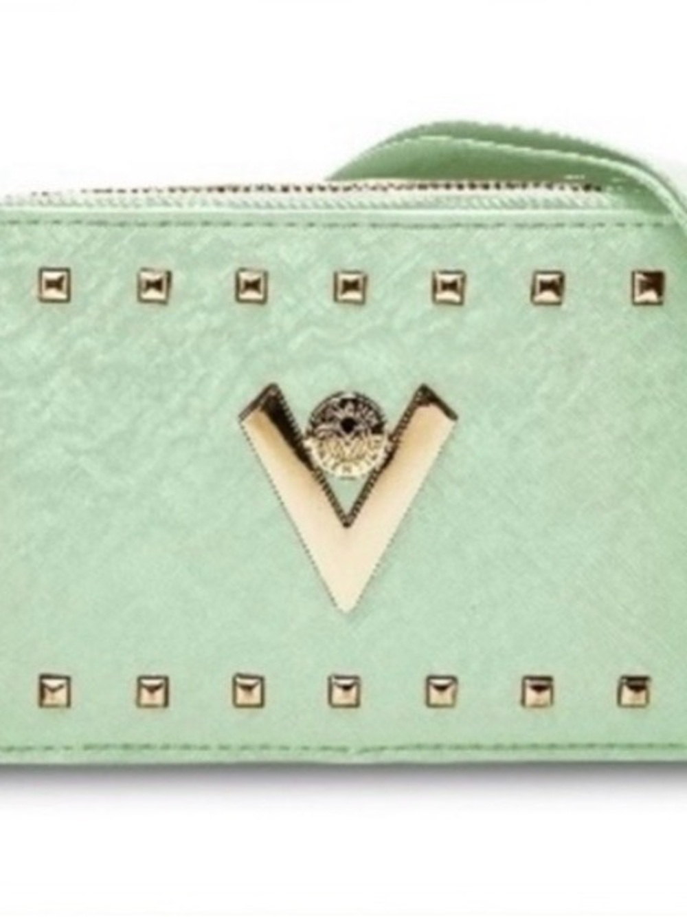 Valentino Orlandi Mint Green Camera Bag